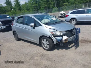 2016 Honda Fit LX with VIN JHMGK5H57GX013219, listed as a IAAI auction lot 42445275 with 67,686 mi miles and . Bid and sale history available at DreamBid. Image 1.