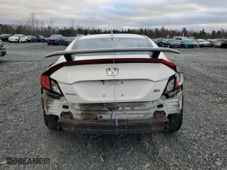 2020 Honda Civic Si Coupe with VIN 2HGFC3A56LH220497, listed as a Copart auction lot 41813975 with 0 mi miles and Salvage Title. Bid and sale history available at carsss.com. Image 6.