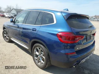2020 BMW X3 xDrive30i with VIN 5UXTY5C08LLT39041, listed as a IAAI auction lot 42048396 with 52,757 mi miles and . Bid and sale history available at DreamBid. Image 3.