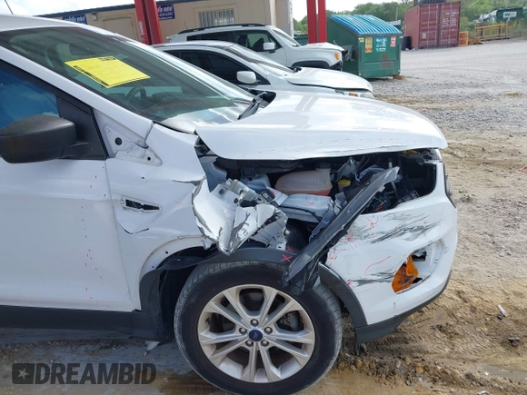 2018 Ford Escape S with VIN 1FMCU0F74JUB68106, listed as a IAAI auction lot 41939286 with 45,168 mi miles. Bid and sale history available at carsss.com. Image 17.