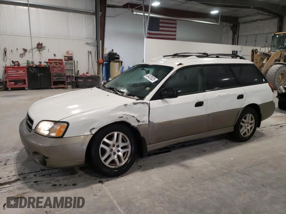 2000 Subaru Legacy Outback with VIN 4S3BH6658Y7655596, listed as a Copart auction lot 43420625 with 292,367 mi miles and Salvage title. Bid and sale history available at DreamBid. Image 1.