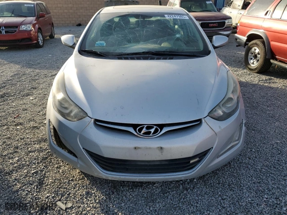2015 Hyundai Elantra SE with VIN 5NPDH4AEXFH550314, listed as a Copart auction lot 42247985 with 159,663 mi miles and Salvage Title. Bid and sale history available at carsss.com. Image 5.