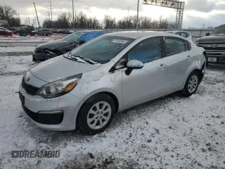 2017 Kia Rio LX with VIN KNADM4A35H6035189, listed as a Copart auction lot 87454364 with 60,706 mi miles and Salvage Title. Bid and sale history available at carsss.com. Image 1.