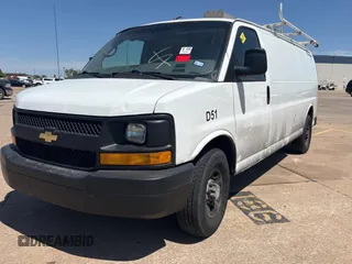 2014 Chevrolet Express Cargo Van with VIN 1GCZGUCG6E1149534, listed as a Copart auction lot 53506165 with Not Provided miles and Clean Title. Bid and sale history available at carsss.com. Image 2.