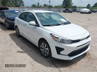 2023 Kia Rio S with VIN 3KPA24AD4PE528715, listed as a IAAI auction lot 41912848 with 11,546 mi miles. Bid and sale history available at carsss.com. Image 1.