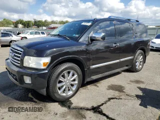 2010 Infiniti QX56 with VIN 5N3ZA0NE9AN908401, listed as a Copart auction lot 73519114 with 178,081 mi miles and Salvage Title. Bid and sale history available at carsss.com. Image 1.