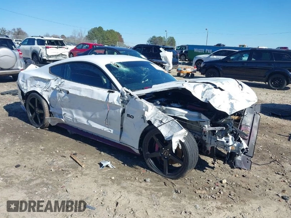 2015 Ford Mustang GT with VIN 1FA6P8CF6F5354045, listed as a IAAI auction lot 41727781 with 105,448 mi miles and . Bid and sale history available at carsss.com. Image 1.