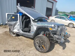 2021 Jeep Wrangler Unlimited Rubicon with VIN 1C4JJXR60MW686500, listed as a IAAI auction lot 42527554 with Not provided miles and . Bid and sale history available at DreamBid. Image 1.
