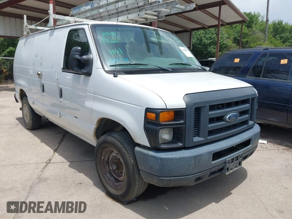 2013 Ford Econoline Cargo Commercial with VIN 1FTSE3EL2DDA43882, listed as a IAAI auction lot 42606038 with 232,165 mi miles and . Bid and sale history available at DreamBid. Image 1.