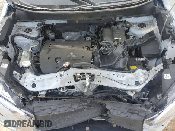 2022 Mitsubishi Outlander SE with VIN JA4APVAU5NU024156, listed as a Copart auction lot 53965825 with 55,627 mi miles and Salvage title. Bid and sale history available at DreamBid. Image 12.