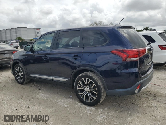 2016 Mitsubishi Outlander SE with VIN JA4AZ3A34GZ027500, listed as a Copart auction lot 65452225 with 160,595 mi miles and Clean title. Bid and sale history available at DreamBid. Image 2.