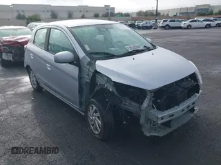 2021 Mitsubishi Mirage ES with VIN ML32AUHJ4MH004203, listed as a IAAI auction lot 41919476 with 87,854 mi miles and . Bid and sale history available at DreamBid. Image 13.