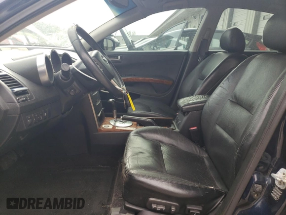 2004 Nissan Maxima SL with VIN 1N4BA41E74C920810, listed as a Copart auction lot 51004075 with 201,518 mi miles and Salvage Title. Bid and sale history available at DreamBid. Image 7.
