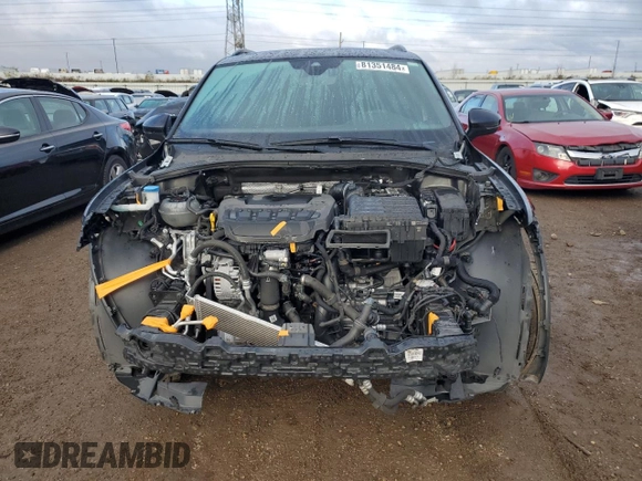 2022 Volkswagen Tiguan SE R-Line Black with VIN 3VV8B7AX2NM148304, listed as a Copart auction lot 81351484 with 46,348 mi miles and Salvage Title. Bid and sale history available at DreamBid. Image 5.
