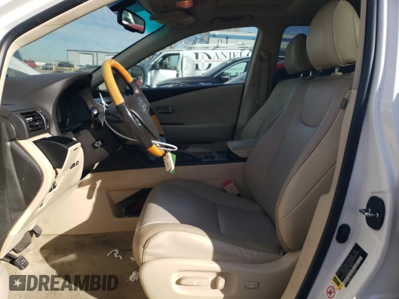 2012 Lexus RX 350 with VIN 2T2ZK1BA5CC083394, listed as a Copart auction lot 43166365 with 214,776 mi miles and Salvage Title. Bid and sale history available at carsss.com. Image 7.