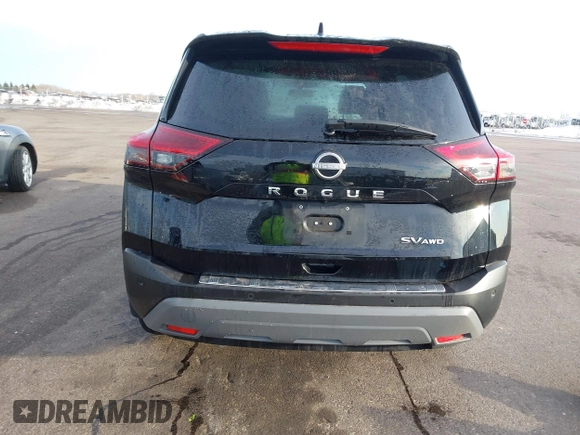 2022 Nissan Rogue SV with VIN JN8BT3BB2NW337388, listed as a IAAI auction lot 41750357 with 41,553 mi miles. Bid and sale history available at carsss.com. Image 17.