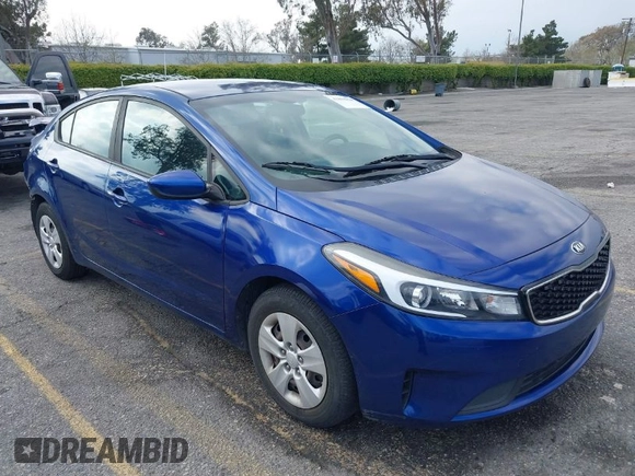 2017 Kia Forte LX with VIN 3KPFK4A74HE160960, listed as a IAAI auction lot 41894868 with 61,501 mi miles. Bid and sale history available at carsss.com. Image 1.