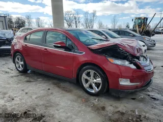 2011 Chevrolet Volt with VIN 1G1RC6E49BU102673, listed as a Copart auction lot 42741185 with 0 mi miles and Clean Title. Bid and sale history available at carsss.com. Image 4.