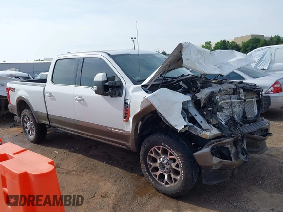 2021 Ford F-250 XL with VIN 1FT7W2BT5MEC88980, listed as a IAAI auction lot 42451048 with 89,311 mi miles and . Bid and sale history available at DreamBid. Image 14.
