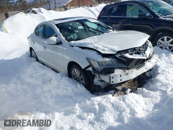 2016 Acura ILX Premium z VIN 19UDE2F73GA001815, wystawiony jako IAAI lot #41498683 z przebiegiem 150 496 mil mil oraz . Historia ofert i sprzedaży dostępna na DreamBid. Obrazek 1.