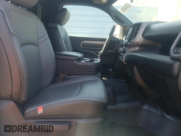 2024 Ram 2500 Tradesman with VIN 3C6MR5AJ2RG251257, listed as a Copart auction lot 50943035 with 7,128 mi miles and Salvage title. Bid and sale history available at DreamBid. Image 10.