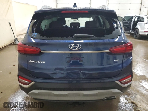 2019 Hyundai Santa Fe Ultimate with VIN 5NMS5CAD7KH075911, listed as a Copart auction lot 83766084 with 36,629 mi miles and Non Repairable. Bid and sale history available at carsss.com. Image 6.