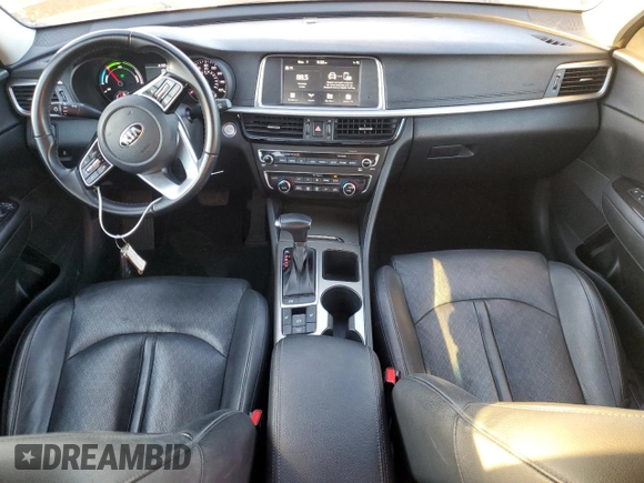2020 Kia Optima Hybrid EX with VIN KNAGU4LE9L5038493, listed as a Copart auction lot 80132994 with 49,490 mi miles and Clean Title. Bid and sale history available at carsss.com. Image 8.