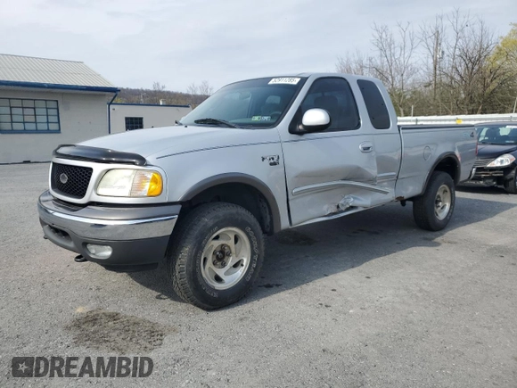 2003 Ford F-150 XL with VIN 1FTRX18L23NA66919, listed as a Copart auction lot 52911285 with 153,870 mi miles and Salvage Title. Bid and sale history available at carsss.com. Image 1.