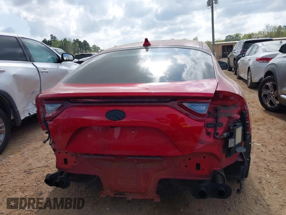2018 Kia Stinger GT2 with VIN KNAE55LC9J6016042, listed as a IAAI auction lot 41949331 with 69,558 mi miles. Bid and sale history available at carsss.com. Image 17.