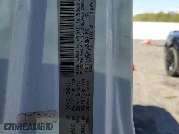 2018 Jeep Wrangler Unlimited Sport S with VIN 1C4HJXDN4JW240844, listed as a Copart auction lot 55578405 with 70,369 mi miles and Salvage title. Bid and sale history available at DreamBid. Image 13.