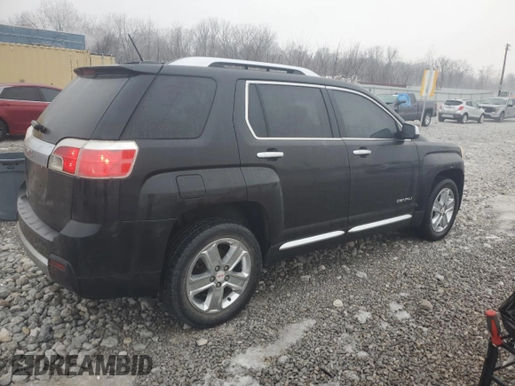 2015 GMC Terrain Denali with VIN 2GKALUEK4F6292611, listed as a Copart auction lot 43022335 with 124,229 mi miles and Salvage Title. Bid and sale history available at carsss.com. Image 3.