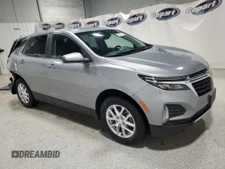 2023 Chevrolet Equinox LT with VIN 3GNAXUEG0PS199980, listed as a Copart auction lot 54327805 with 92,156 mi miles and Clean Title. Bid and sale history available at DreamBid. Image 4.