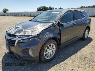 2022 Chevrolet Equinox LT с VIN 3GNAXKEV4NS201066, выставлен на аукционе Copart как лот 57623185 с пробегом 45 072 миль миль и Списание • Salvage title. История ставок и продаж доступна на DreamBid. Изображение 1.