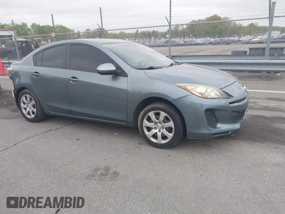 2012 Mazda Mazda3 i Sport with VIN JM1BL1UG4C1596225, listed as a IAAI auction lot 41945747 with 168,984 mi miles. Bid and sale history available at carsss.com. Image 1.