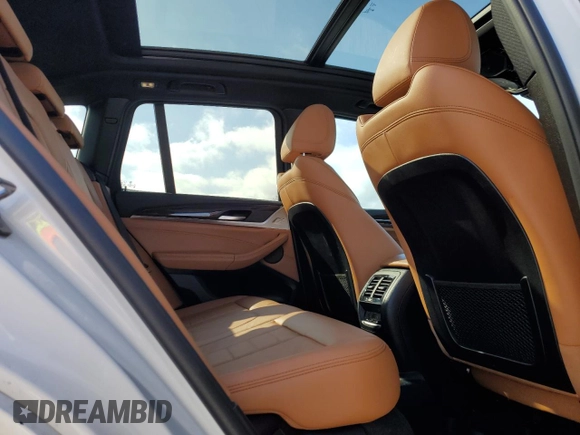 2020 BMW X3 M40i with VIN 5UXTY9C00L9C93079, listed as a Copart auction lot 44210585 with 53,087 mi miles and Salvage Title. Bid and sale history available at DreamBid. Image 11.