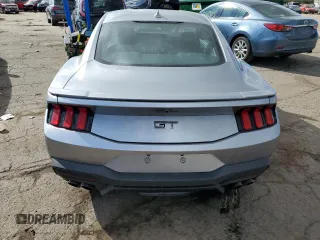 2024 Ford Mustang GT with VIN 1FA6P8CF3R5428820, listed as a Copart auction lot 76084984 with 376 mi miles and Clean title. Bid and sale history available at DreamBid. Image 6.