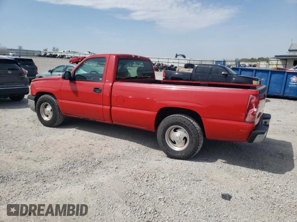2003 Chevrolet Silverado 1500 with VIN 1GCEC14X33Z271919, listed as a Copart auction lot 53507845 with 233,803 mi miles and Salvage Title. Bid and sale history available at carsss.com. Image 2.
