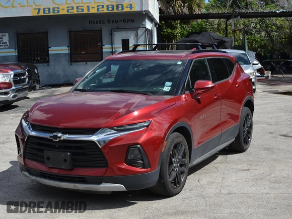 2020 Chevrolet Blazer LT z VIN 3GNKBJRS2LS605932, wystawiony jako Copart lot #80258004 z przebiegiem 61 330 mil mil oraz Szkoda całkowita • Salvage title. Historia ofert i sprzedaży dostępna na DreamBid. Obrazek 5.