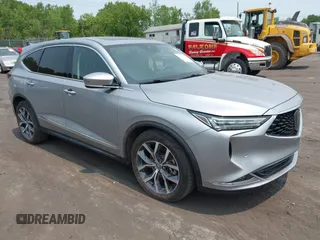 2022 Acura MDX Technology with VIN 5J8YE1H44NL017151, listed as a IAAI auction lot 42413849 with 59,110 mi miles and . Bid and sale history available at DreamBid. Image 1.