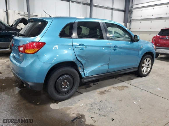 2014 Mitsubishi Outlander Sport ES with VIN 4A4AP3AU2EE015329, listed as a Copart auction lot 44321475 with 141,172 mi miles and Salvage Title. Bid and sale history available at carsss.com. Image 3.