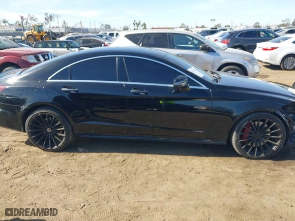 2015 Mercedes-Benz CLS-Class CLS 550 with VIN WDDLJ7DB8FA140210, listed as a IAAI auction lot 41417964 with 106,721 mi miles. Bid and sale history available at carsss.com. Image 14.