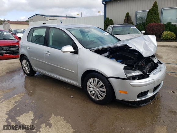 2007 Volkswagen Rabbit with VIN WVWDR71K87W009407, listed as a Copart auction lot 72890914 with 75,745 mi miles and Non Repairable. Bid and sale history available at carsss.com. Image 4.