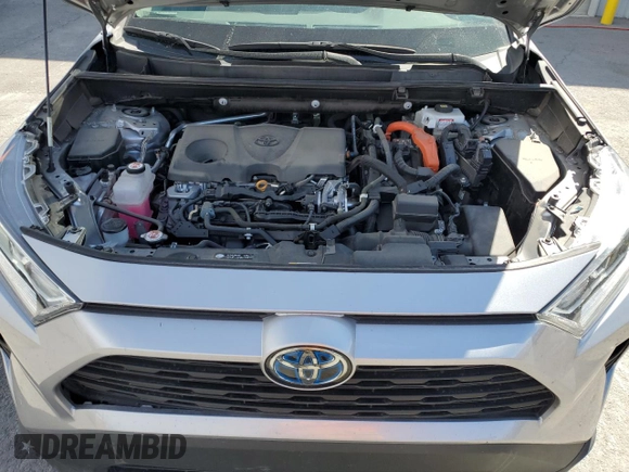 2021 Toyota RAV4 Hybrid XLE with VIN 4T3RWRFV0MU047527, listed as a Copart auction lot 49693115 with 39,433 mi miles and Salvage Title. Bid and sale history available at carsss.com. Image 12.