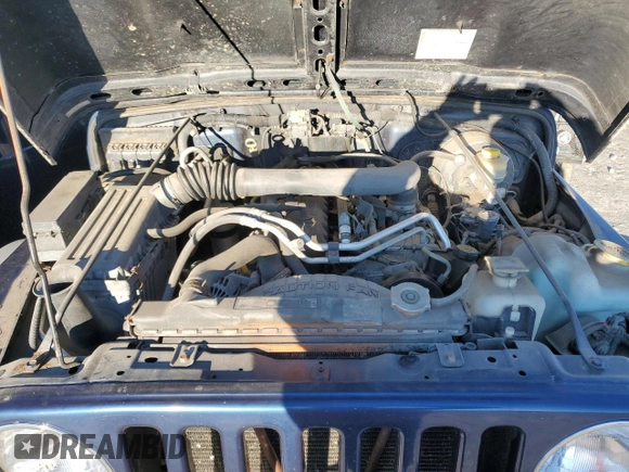 2005 Jeep Wrangler SE with VIN 1J4FA29S95P370542, listed as a Copart auction lot 85571924 with 105,465 mi miles and Salvage Title. Bid and sale history available at carsss.com. Image 11.