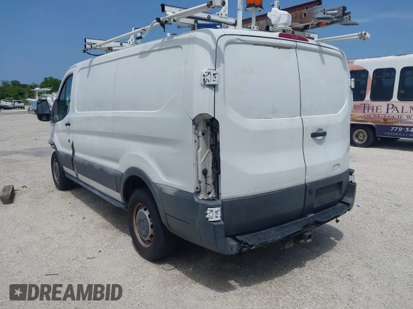 2015 Ford Transit Cargo with VIN 1FTNR1ZM9FKA50724, listed as a IAAI auction lot 42506872 with 155,117 mi miles and . Bid and sale history available at DreamBid. Image 3.
