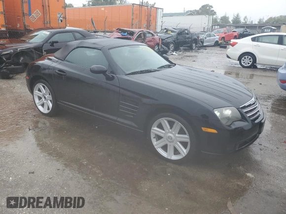 2006 Chrysler Crossfire with VIN 1C3AN55L26X064387, listed as a Copart auction lot 73326804 with 40,167 mi miles and Salvage Title. Bid and sale history available at DreamBid. Image 4.