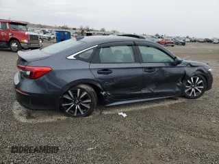 2024 Honda Civic EX z VIN 2HGFE1F79RH336732, wystawiony jako Copart lot #43025295 z przebiegiem 5 468 mil mil oraz Szkoda całkowita • Salvage title. Historia ofert i sprzedaży dostępna na DreamBid. Obrazek 3.