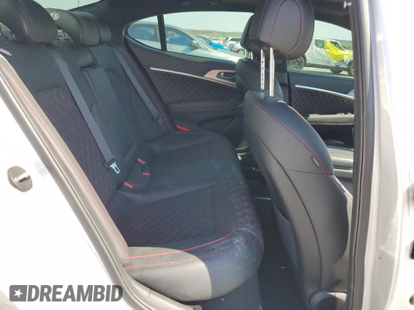 2019 Genesis G70 3.3T Advanced with VIN KMTG34LE2KU014936, listed as a Copart auction lot 74771744 with 29,245 mi miles and Salvage Title. Bid and sale history available at carsss.com. Image 10.