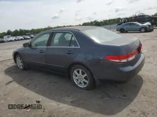 2003 Honda Accord EX z VIN 1HGCM665X3A030694, wystawiony jako Copart lot #59885425 z przebiegiem 152 223 mil mil oraz Czysty tytuł • Clean title. Historia ofert i sprzedaży dostępna na DreamBid. Obrazek 2.