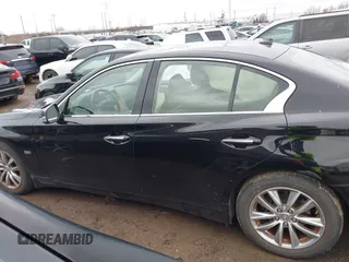 2017 Infiniti Q50 2.0t Premium with VIN JN1CV7AR0HM681837, listed as a IAAI auction lot 41724953 with 55,178 mi miles. Bid and sale history available at carsss.com. Image 14.